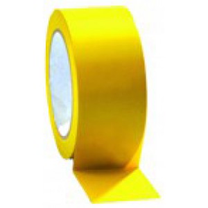 FITA AUTO-ADESIVA PVC AMARELA (33mX50mm) 